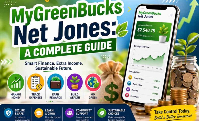 MyGreenBucks Net Jones: A Complete Guide